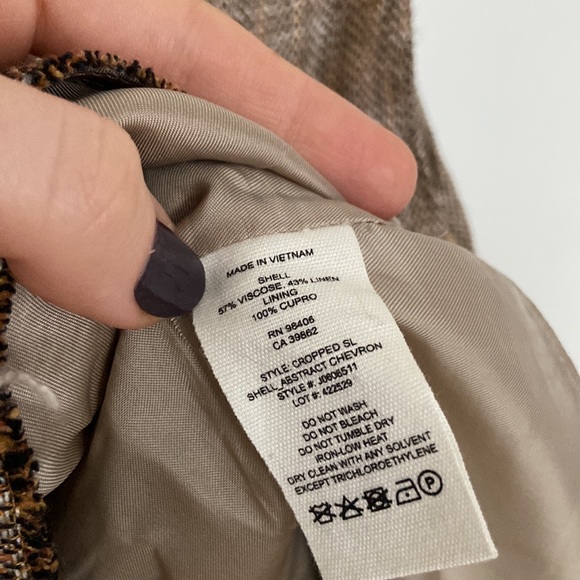 Theory Tweed Shell - Picture 4 of 4